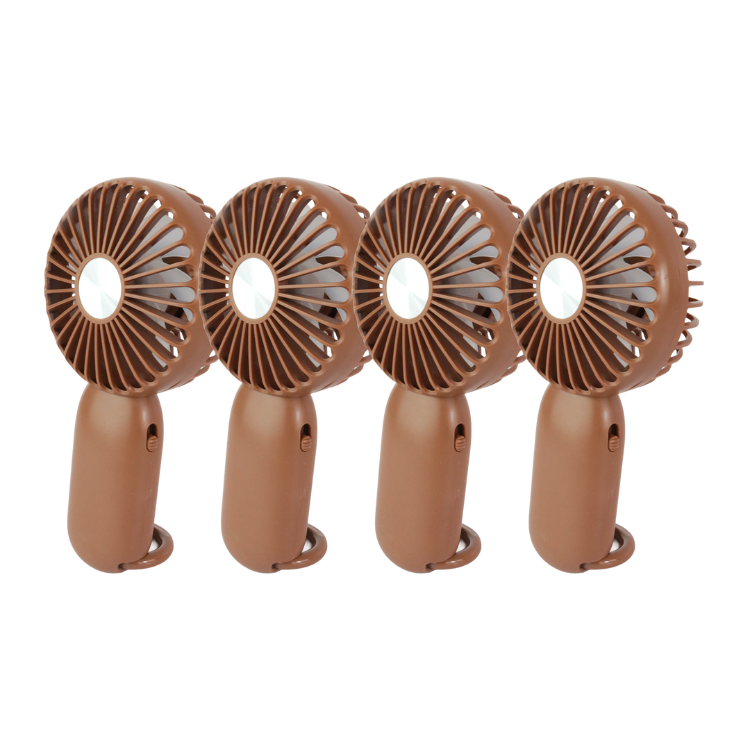 Set 4 mini ventilateurs 15cm USB
