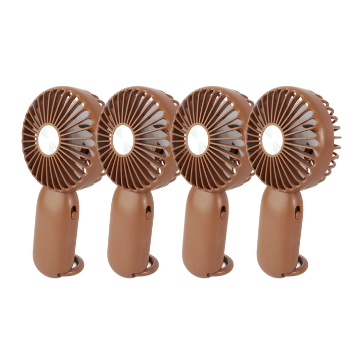 Set 4 mini ventilateurs 15cm USB