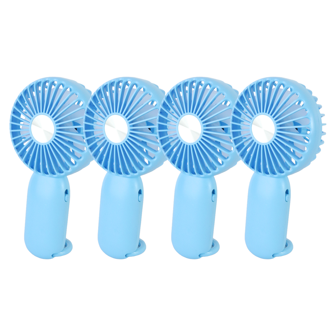 Set 4 mini ventilateurs 15cm USB
