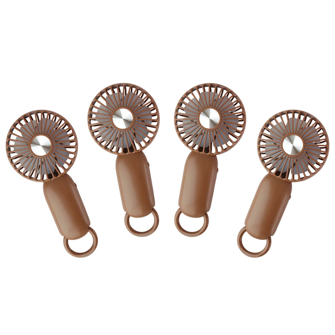 Set 4 mini ventilateurs 15cm USB