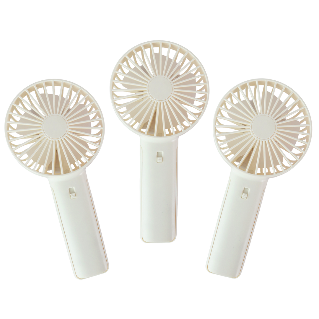 Set 3 mini ventilateurs 18cm USB