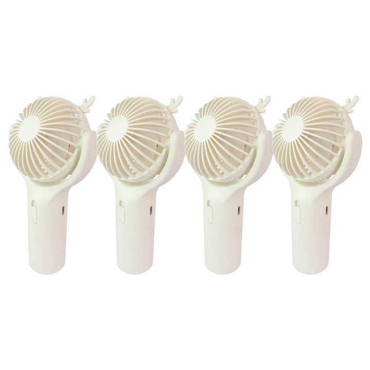 Set 4 mini ventilateurs 15cm USB