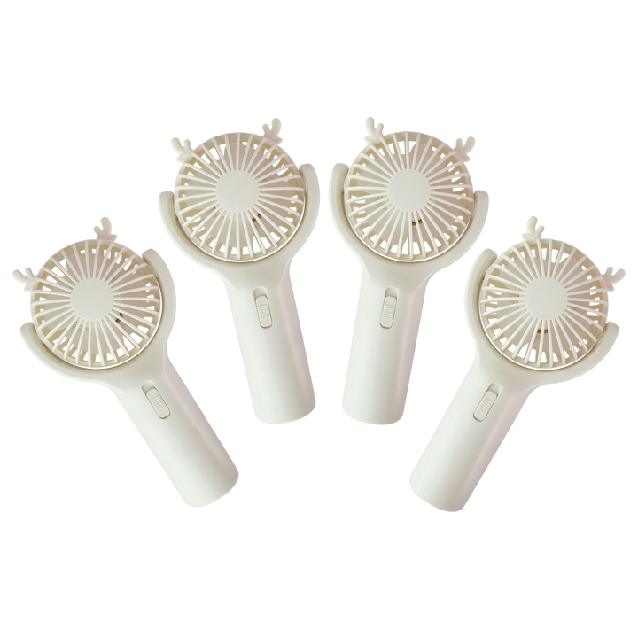 Set 4 mini ventilateurs 15cm USB