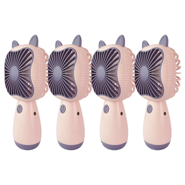 Set 4 mini ventilateurs 15cm USB