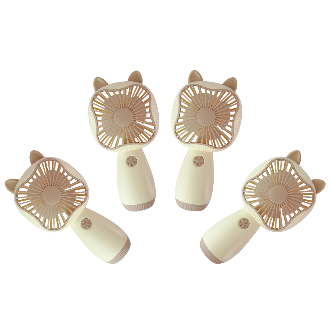Set 4 mini ventilateurs 15cm USB