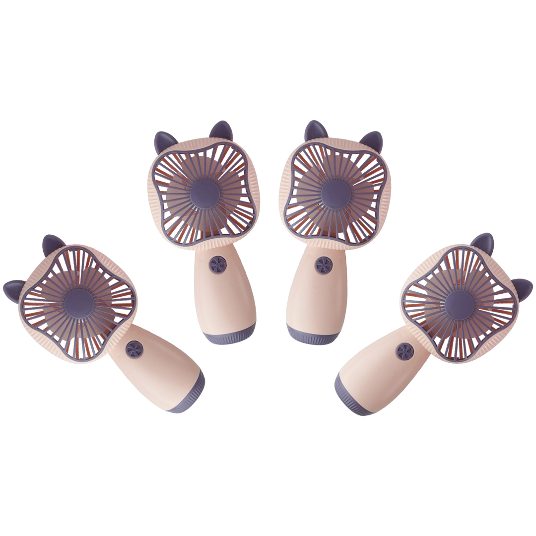 Set 4 mini ventilateurs 15cm USB