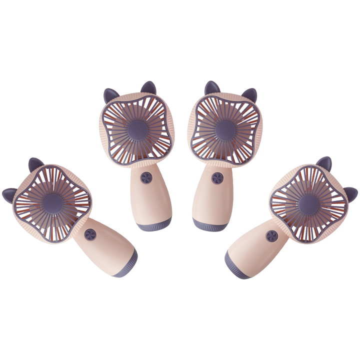 Set 4 mini ventilateurs 15cm USB