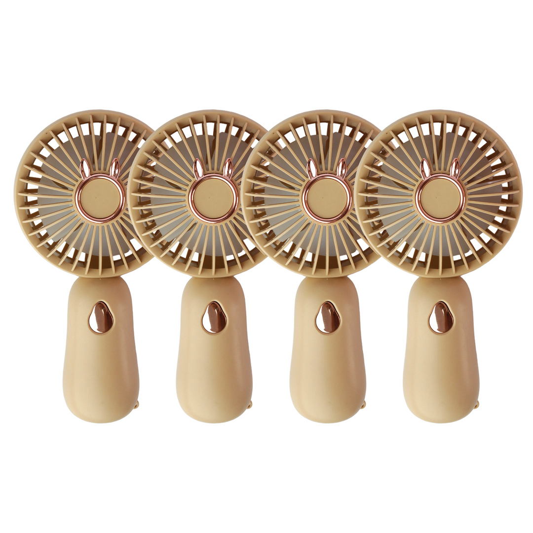 Set 4 mini ventilateurs 15cm USB