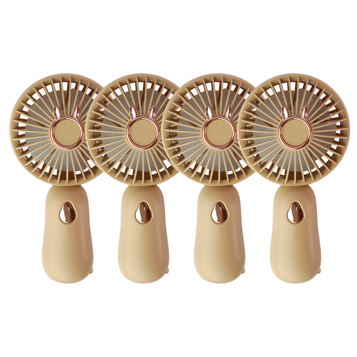 Set 4 mini ventilateurs 15cm USB