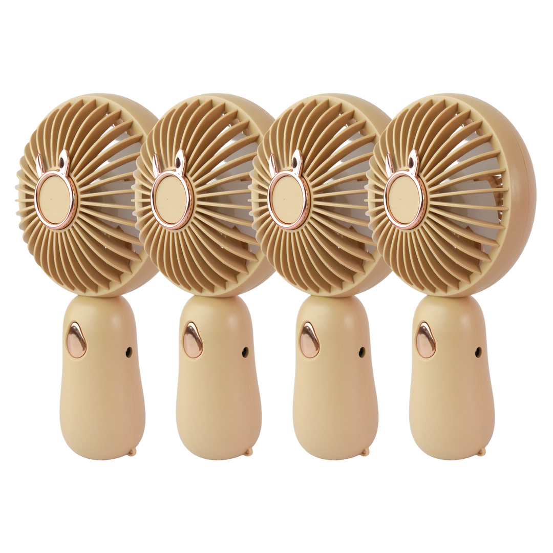Set 4 mini ventilateurs 15cm USB