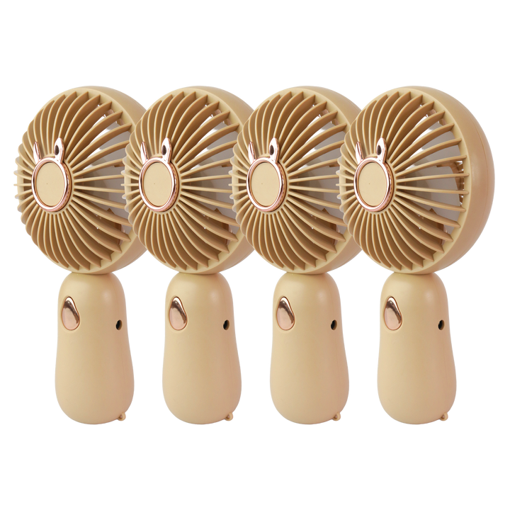 Set 4 mini ventilateurs 15cm USB