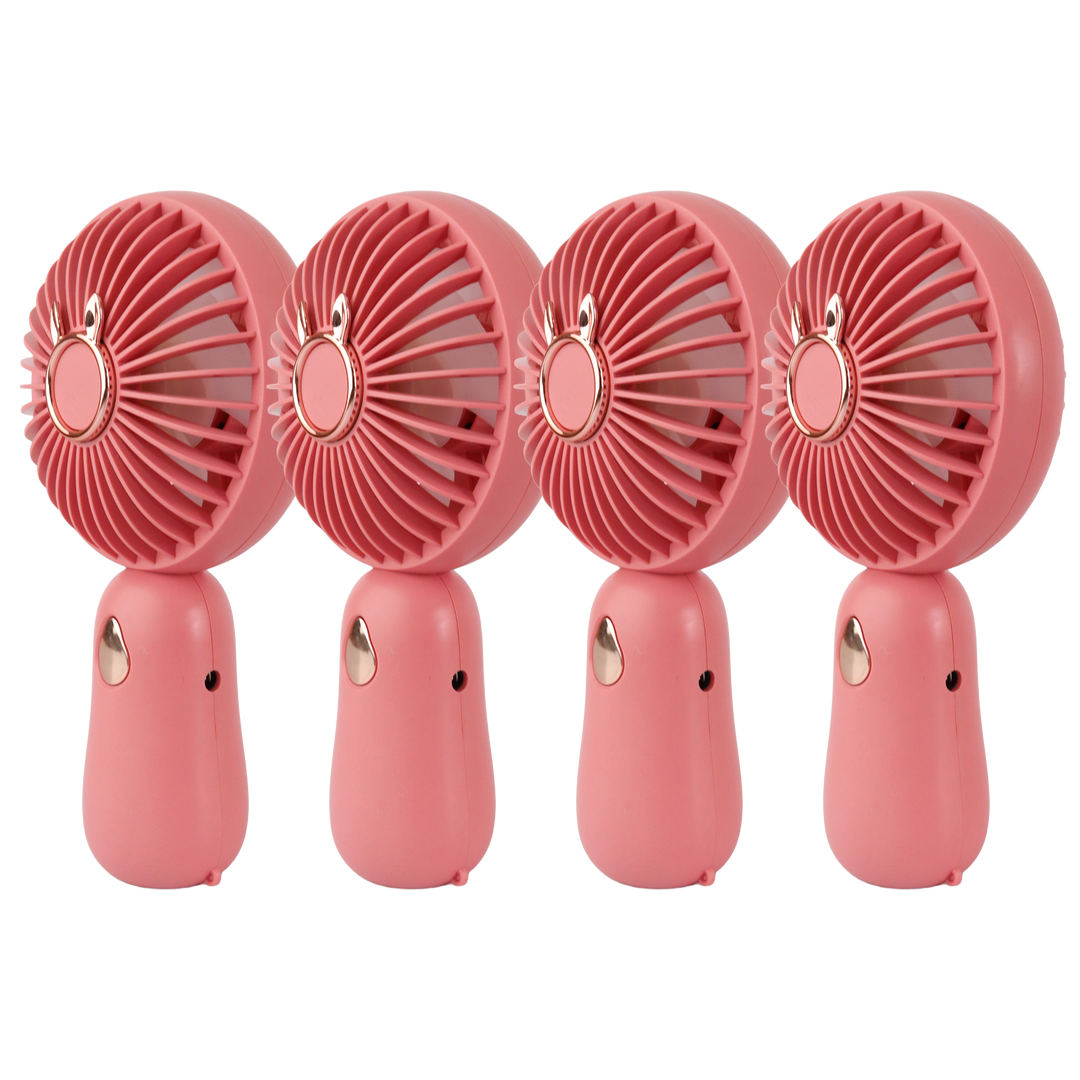 Set 4 mini ventilateurs 15cm USB
