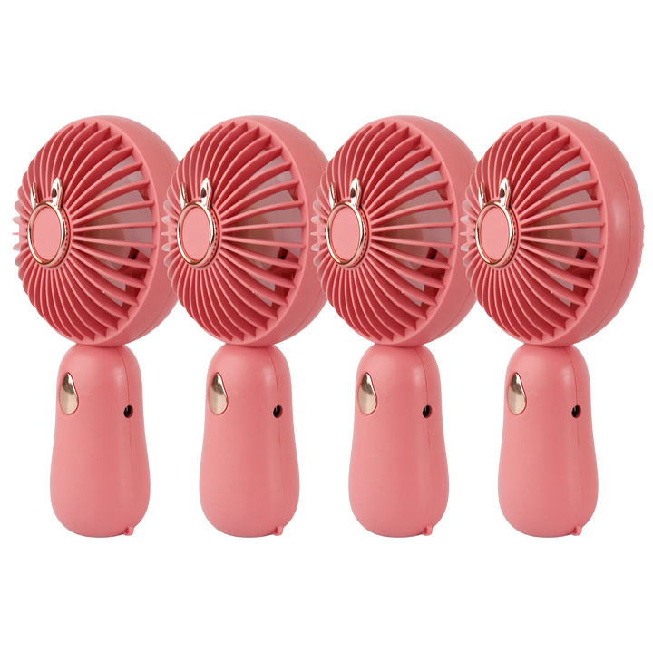 Set 4 mini ventilateurs 15cm USB