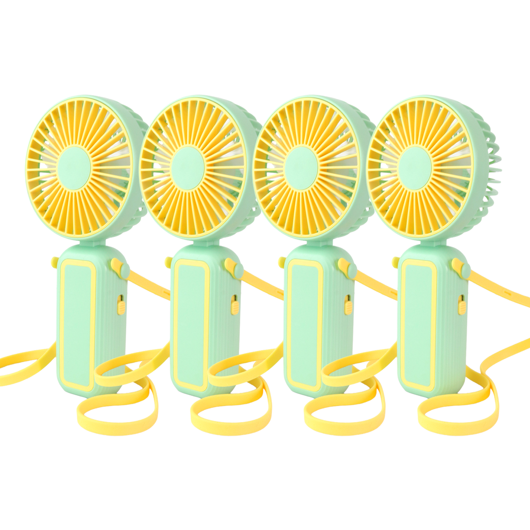 Set 4 mini ventilateurs 16cm USB