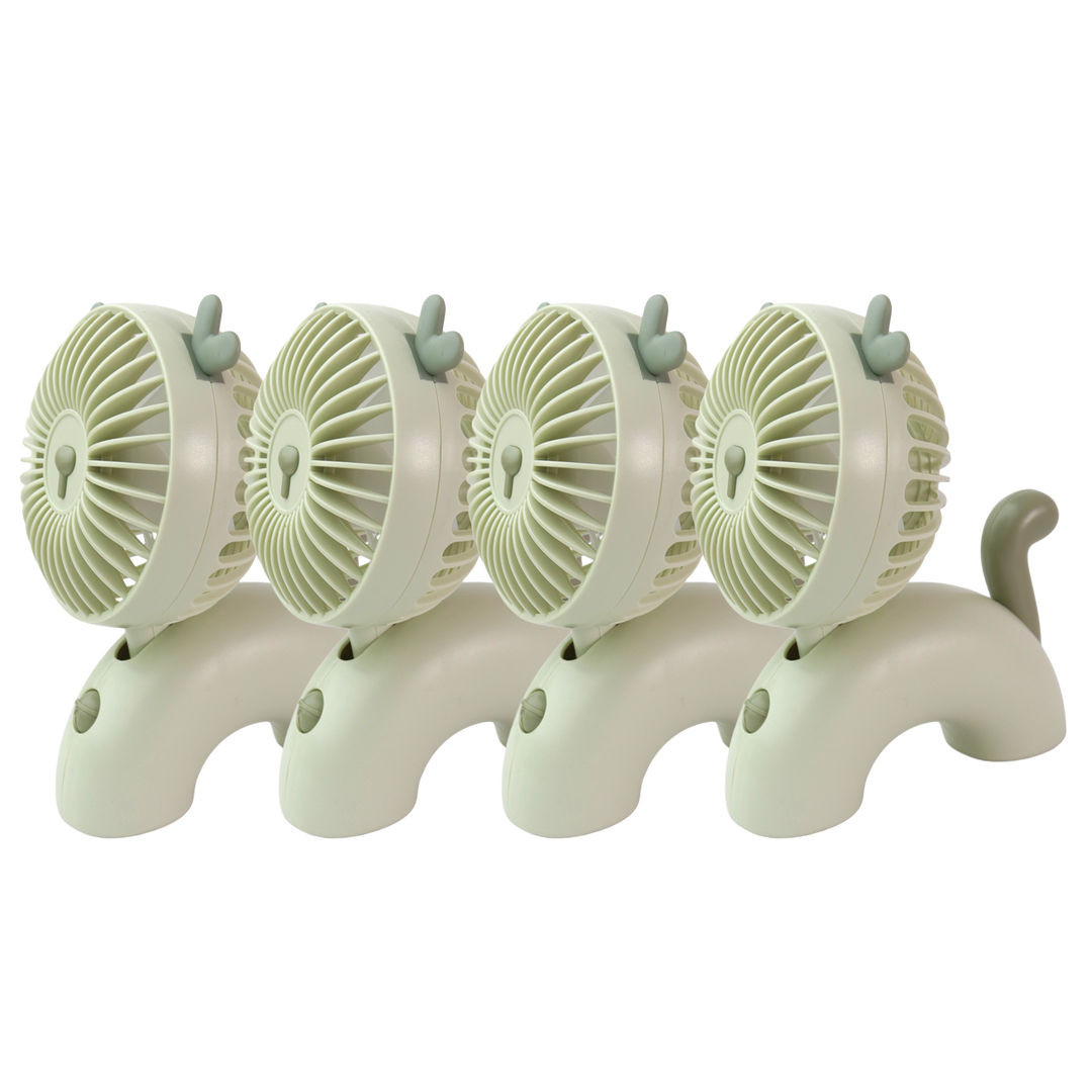 Set 4 mini ventilateurs 12cm USB
