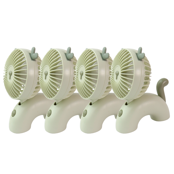 Set 4 mini ventilateurs 12cm USB
