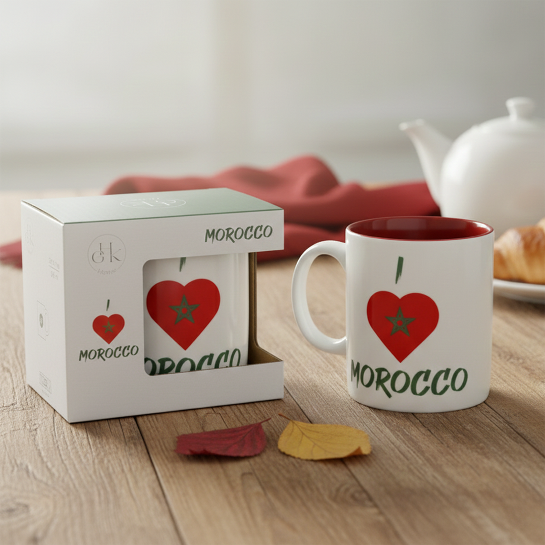 Set 6 mugs en céramique 340ML