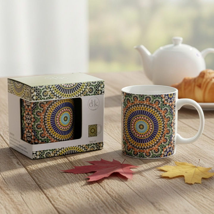 Set 6 mugs en céramique 340ML