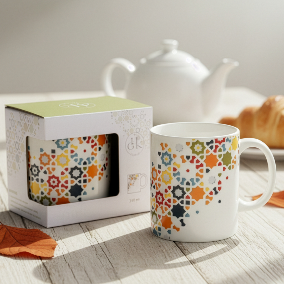 Set 6 mugs en céramique 340ML