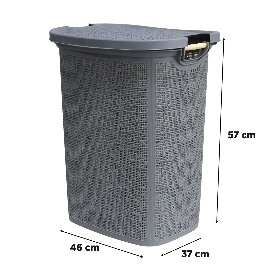 Set 2 paniers à linge 30L + 60L