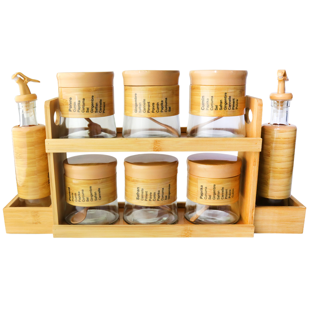 Service à épice 8pcs