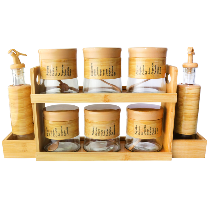 Service à épice 8pcs
