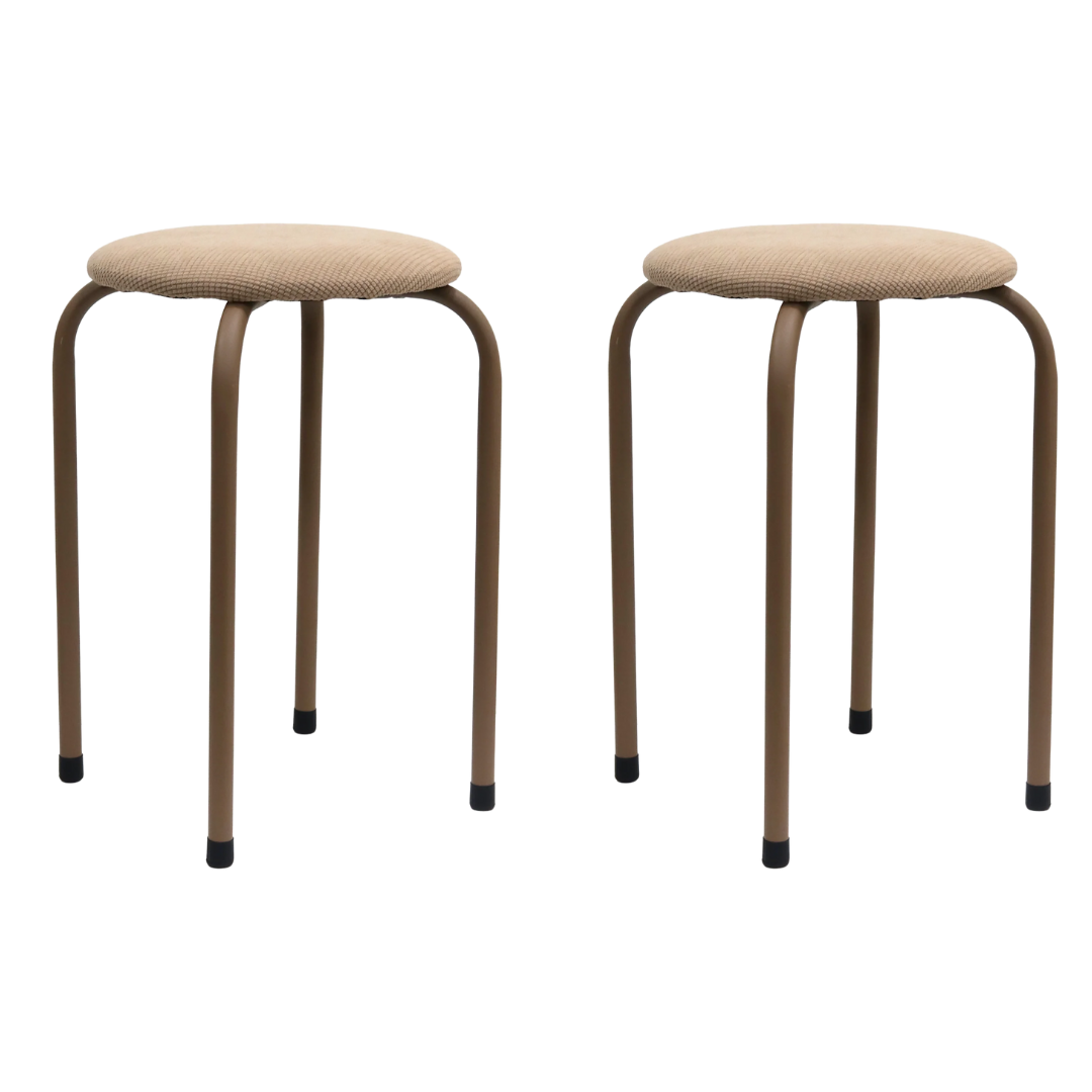 Set 2 Tabourets 30x45cm