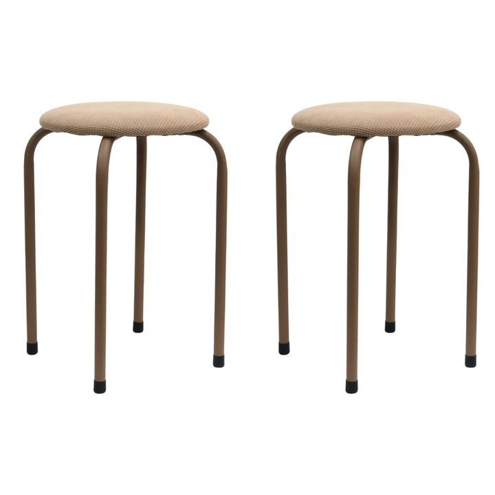 Set 2 Tabourets 30x45cm