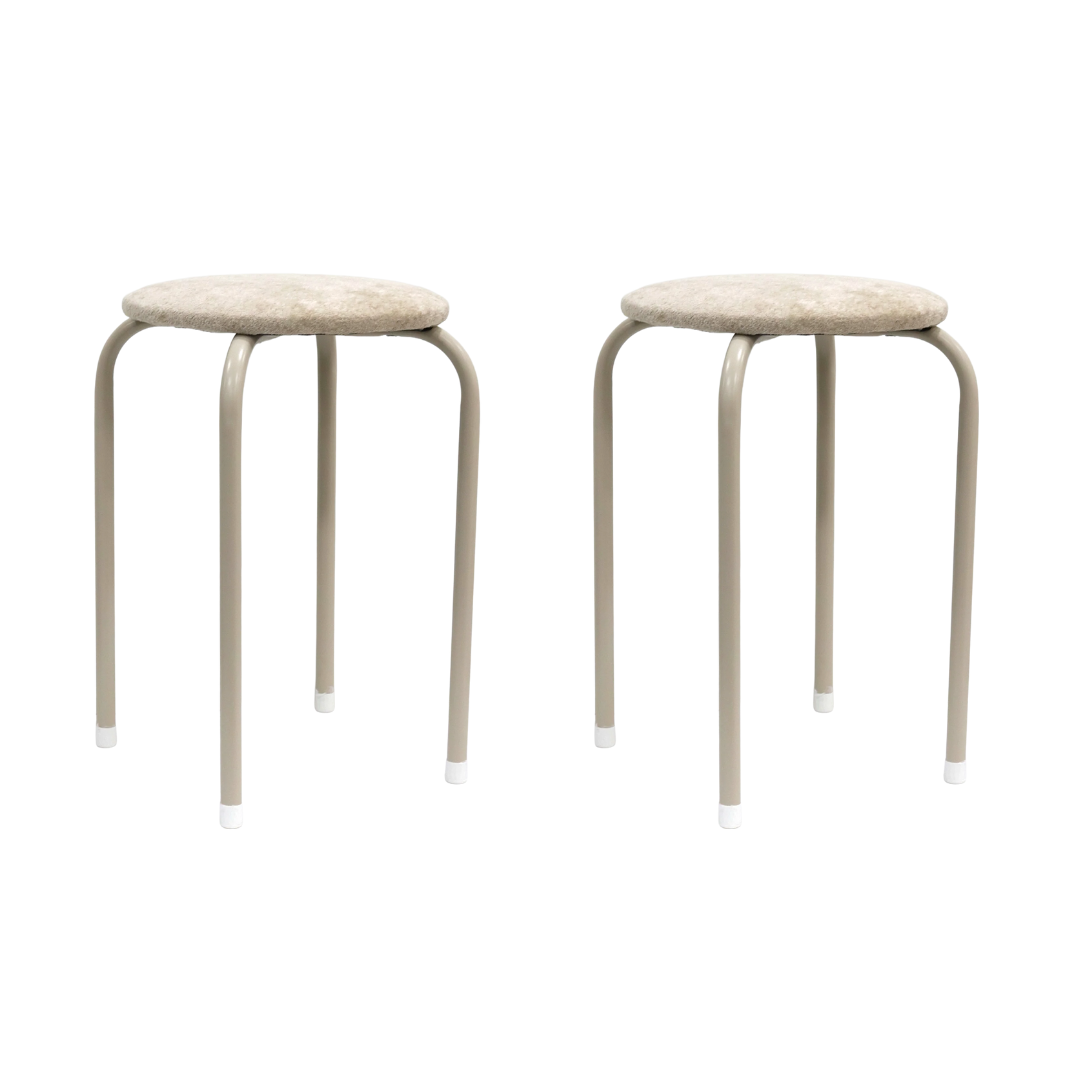 Set 2 Tabourets 30x45cm