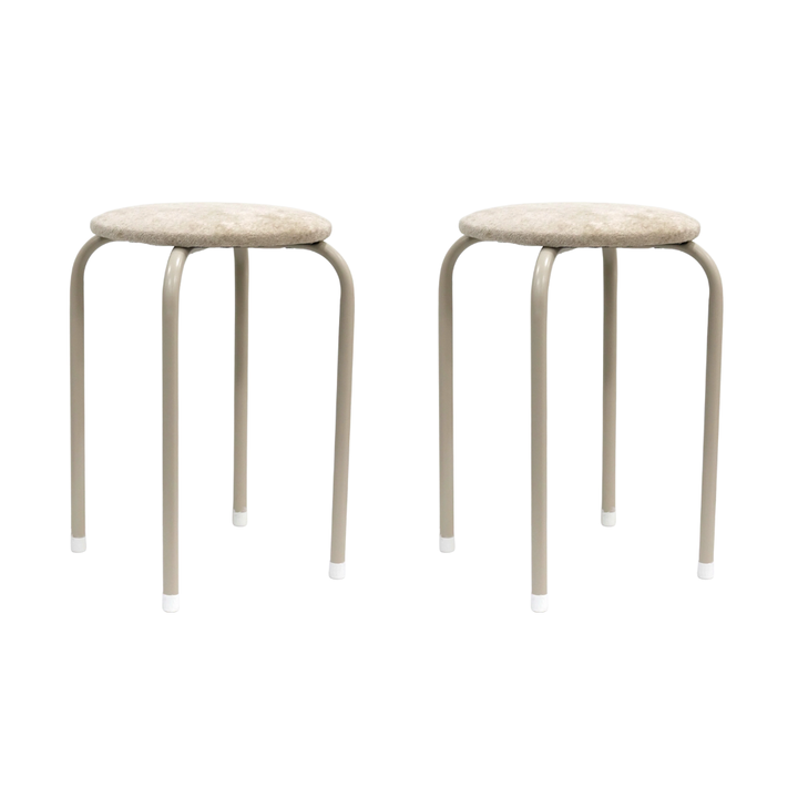 Set 2 Tabourets 30x45cm