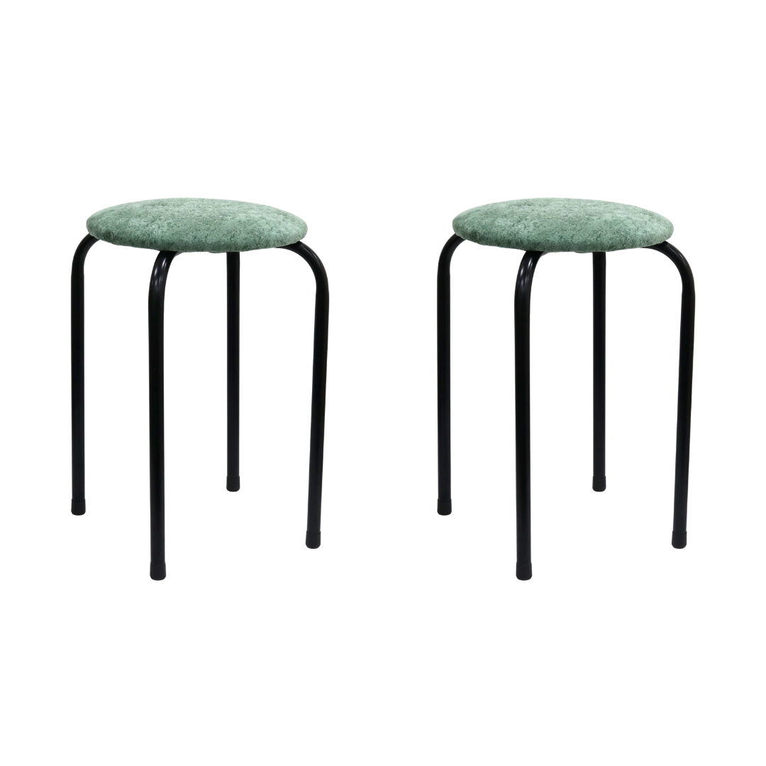 Set 2 Tabourets 30x45cm