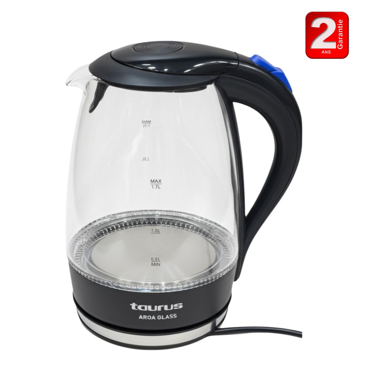 Bouilloire électrique 1,7L 2200W TAURUS