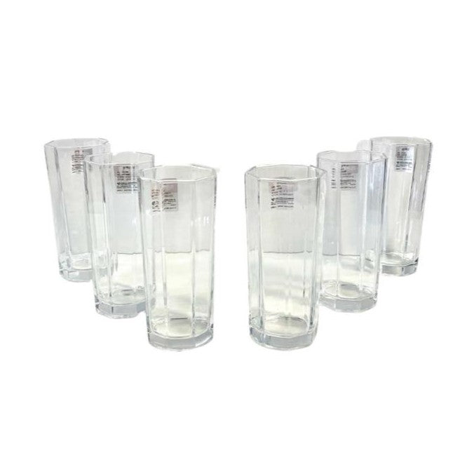 6 verres à jus 260ML