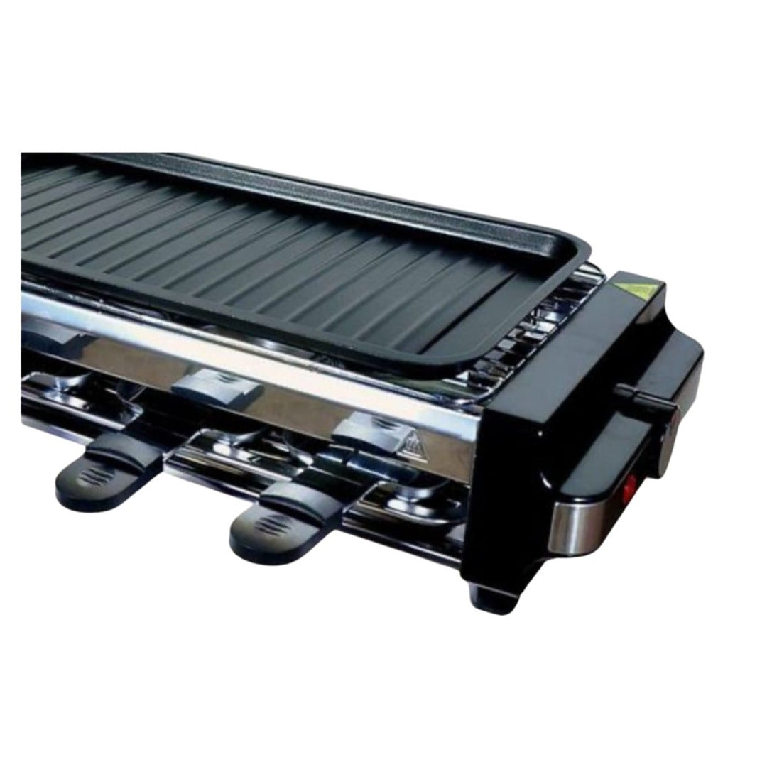 Appareil à raclette grill 8 personnes  50x20cm 1700W