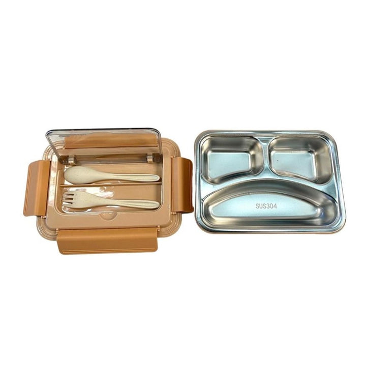 Sac isotherme + lunch box en inox + thermos en inox