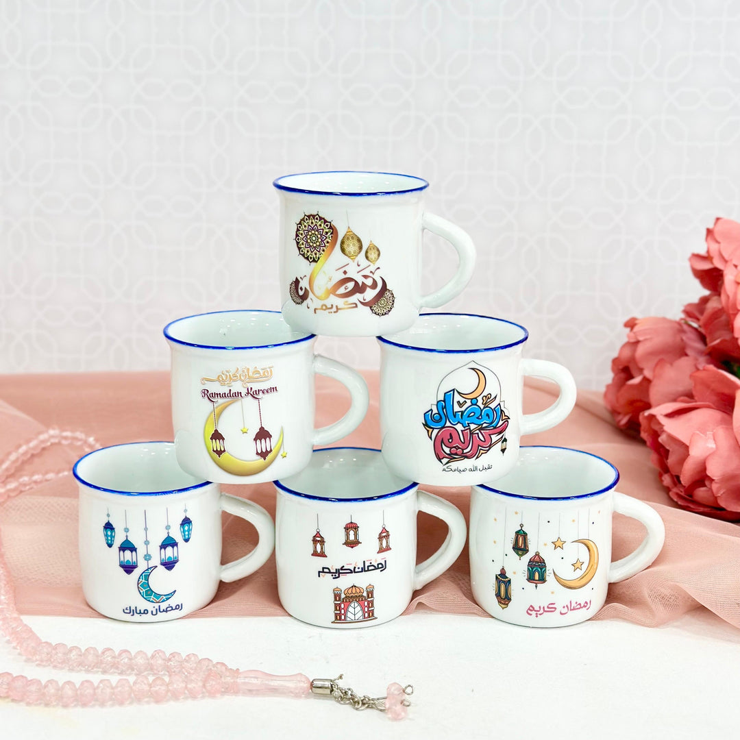 Set 6 tasses 5cm Ramadan