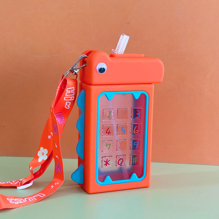 Gourde en plastique forme téléphone 480ML