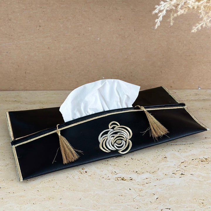 Porte mouchoir Roberto en simili cuir 36x19cm