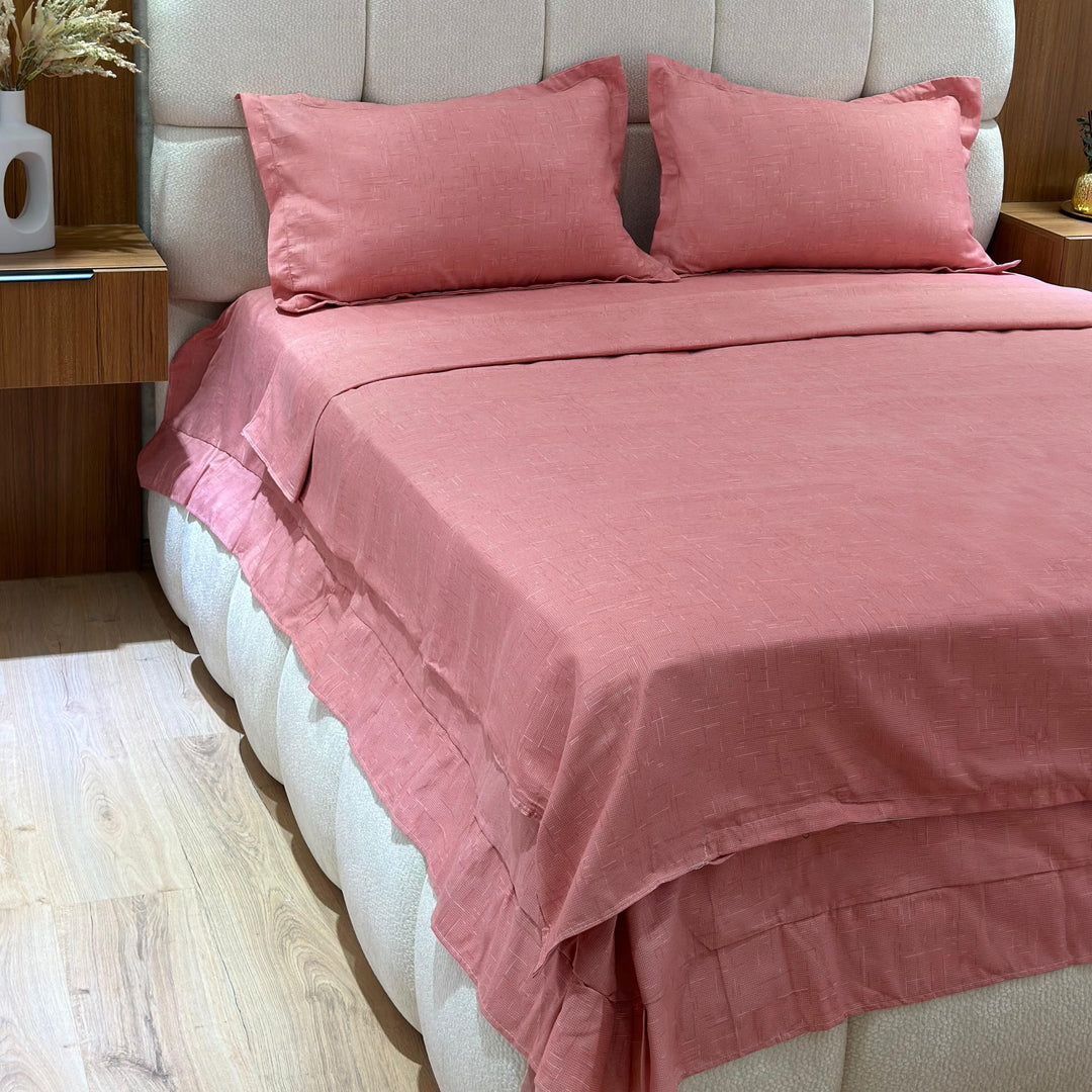 Parure de lit 4pcs 225x240cm / 200x230cm / 70x50cm x2