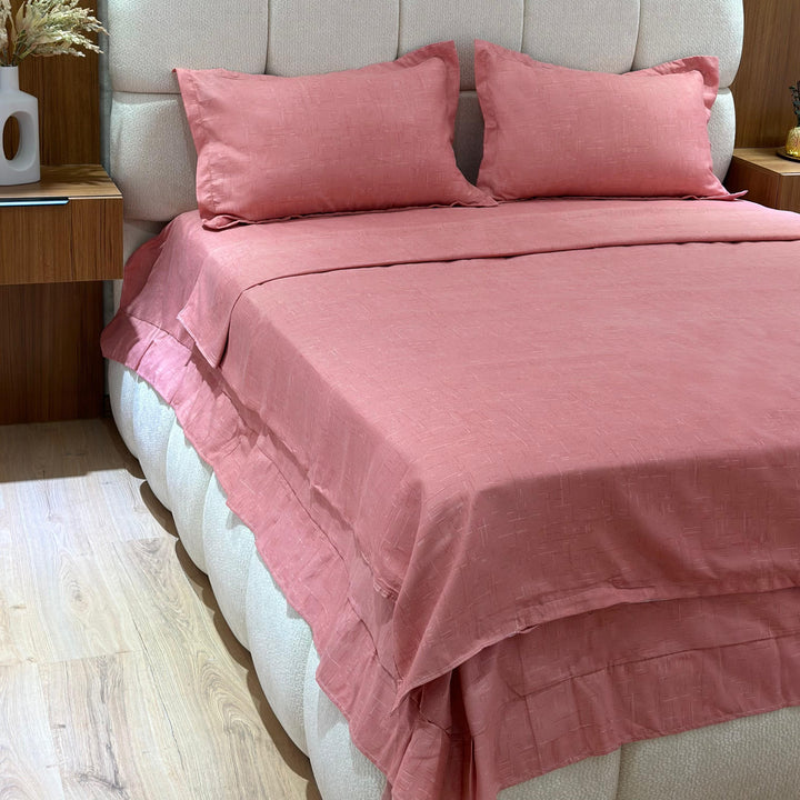 Parure de lit 4pcs 225x240cm / 200x230cm / 70x50cm x2