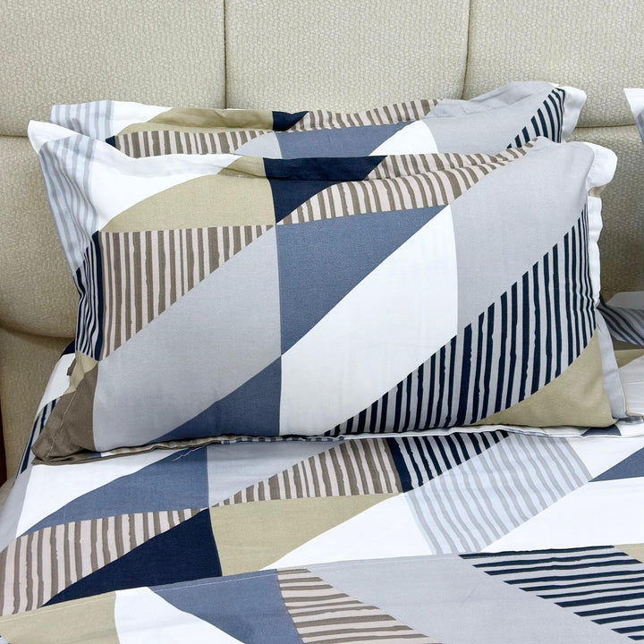 Parure de lit 6pcs 250x270cm / 200x220cm / 70x50cm x4