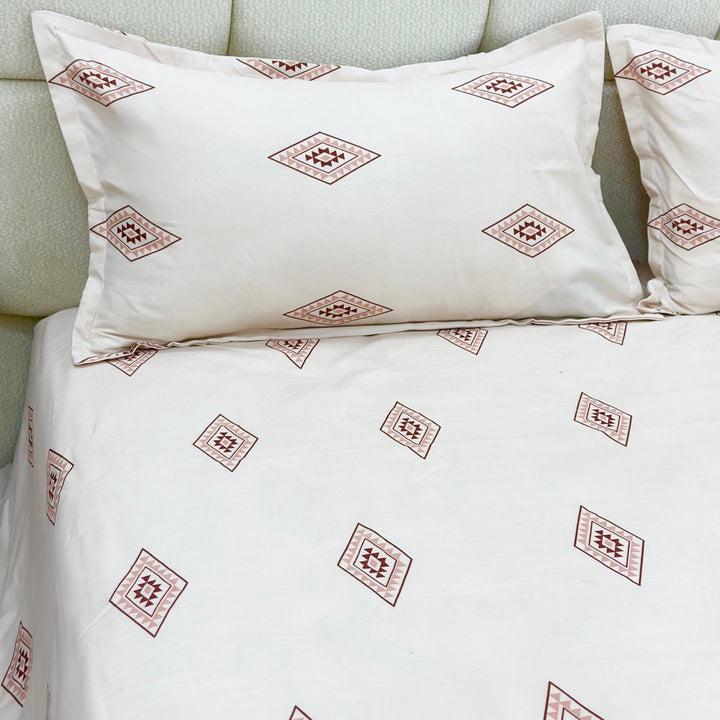Parure de lit 3pcs 230x240cm / 50x70cm x2