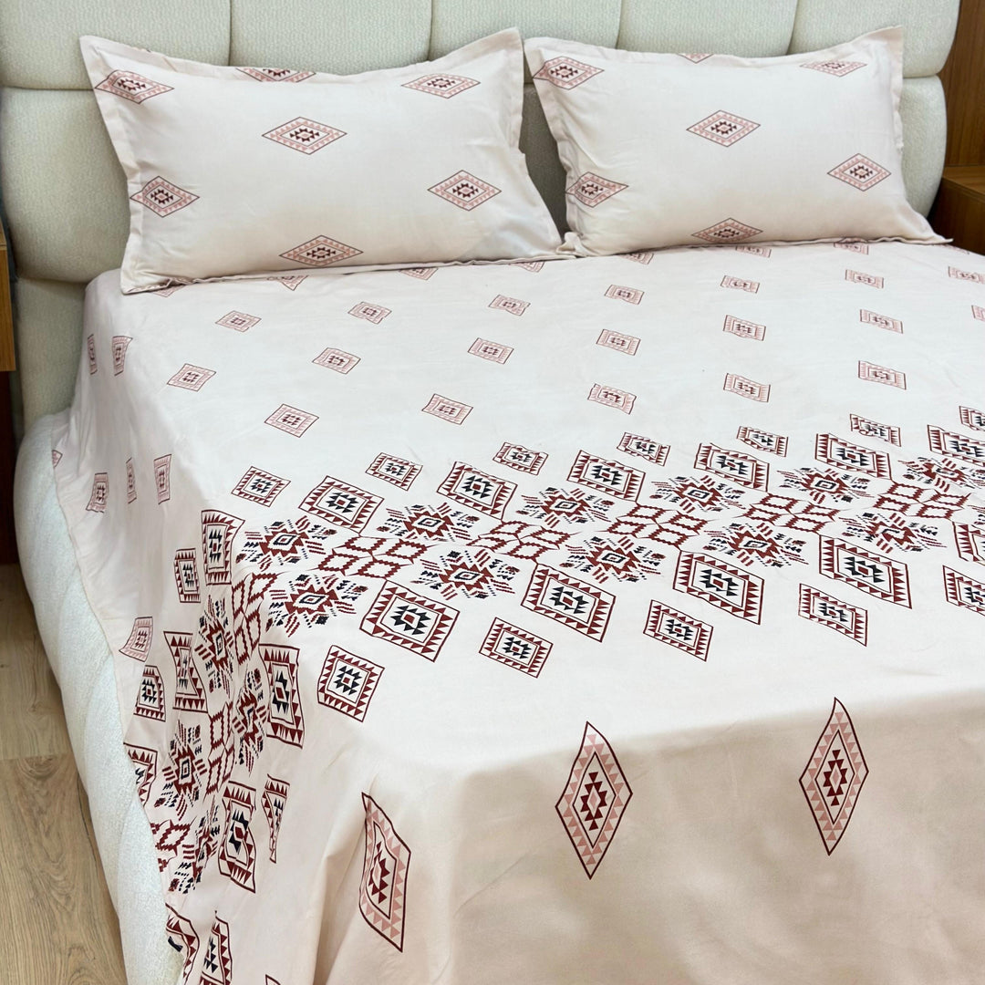 Parure de lit 3pcs 230x240cm / 50x70cm x2
