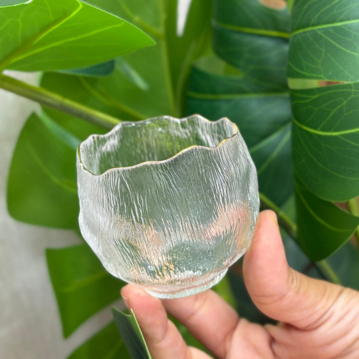 6 verrines en verre 6,50cm
