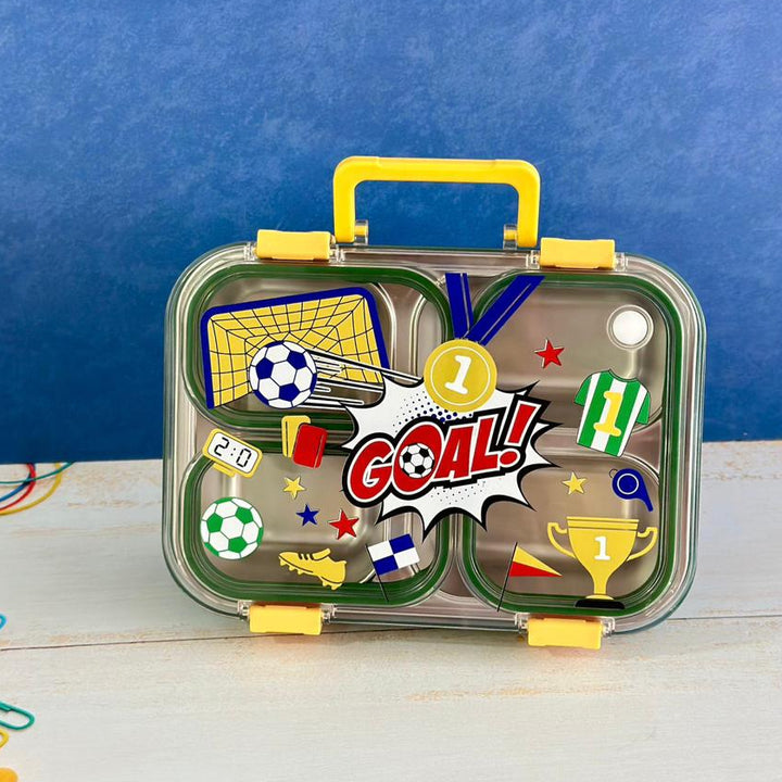 Lunch box en inox 3 compartiments 700ML