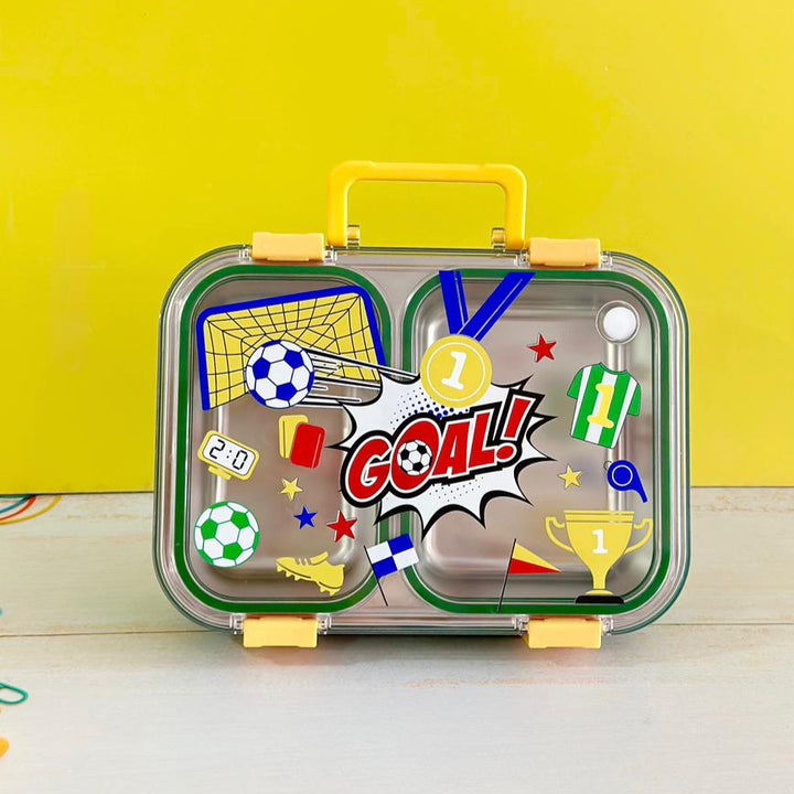 Lunch box en inox 2 compartiments 700ML