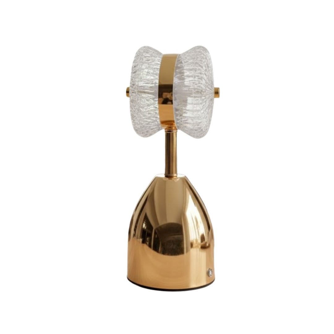 Lampe dorée USB 29cm