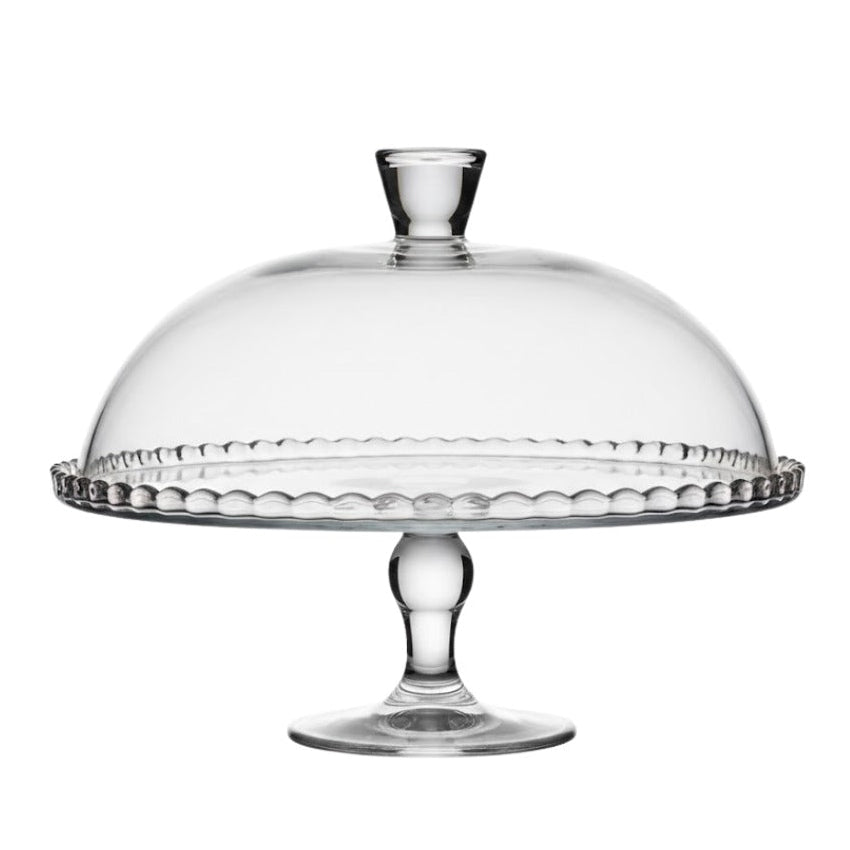 Cloche cake en verre avec pied 32cm