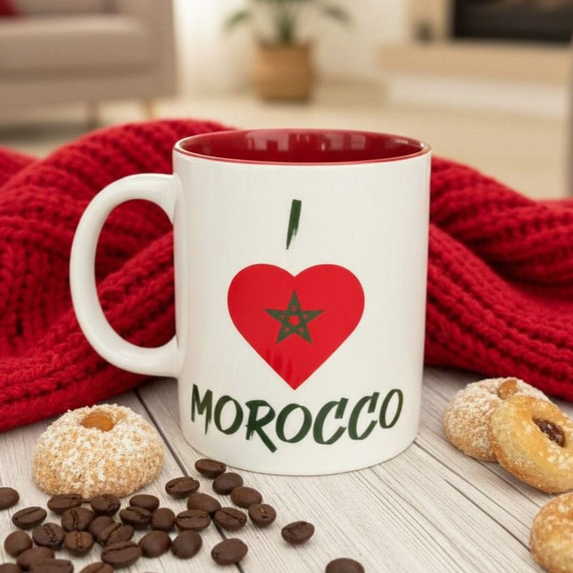 Set 6 mugs en céramique 340ML