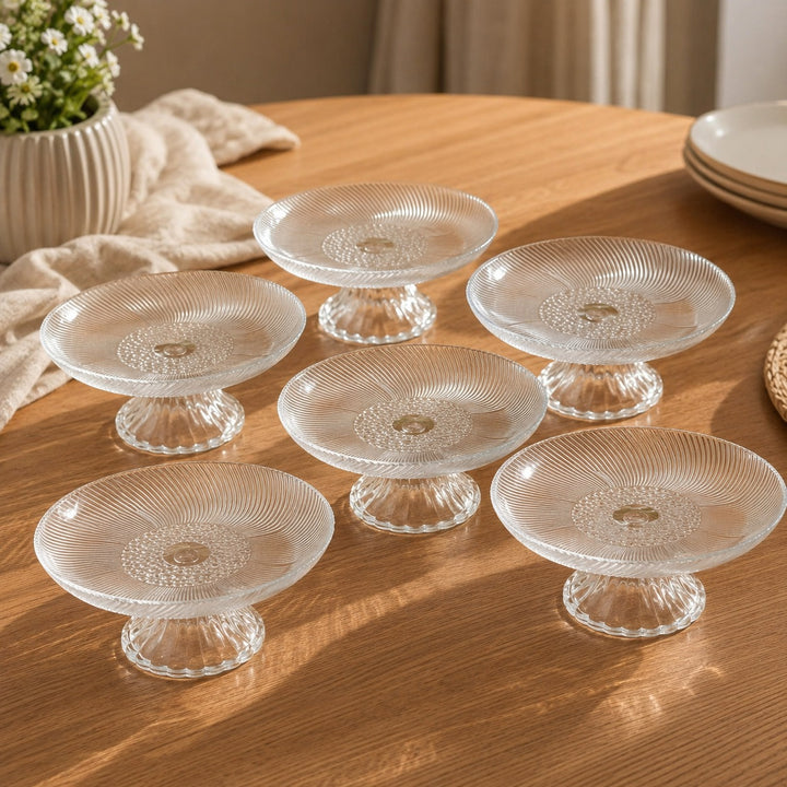 Set 6 Coupelles en Verre 18cm
